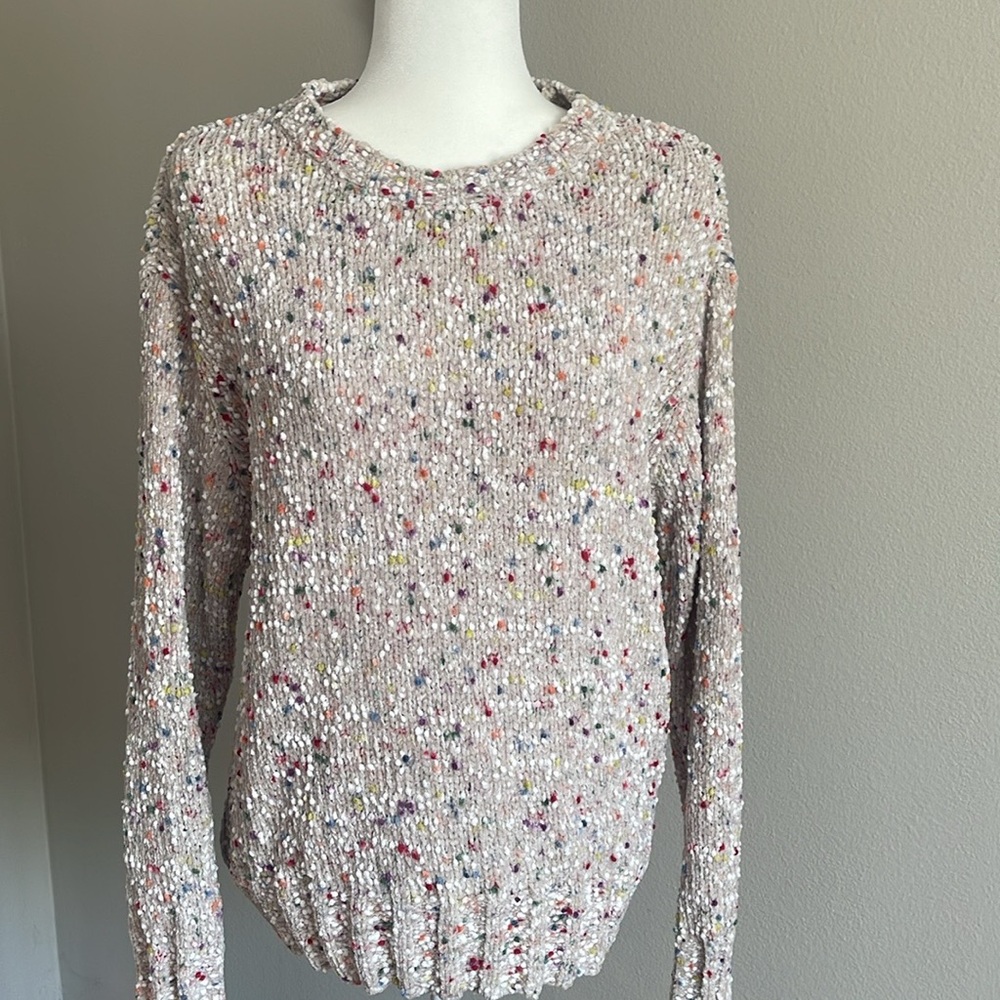 Apt 9 Women's Multicolor Knit Sweater XL - Picture 3 of 6